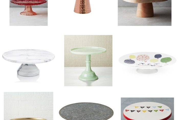 5 temporary cake stand ideas