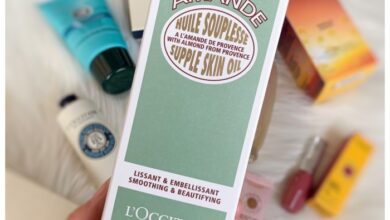 Loccitane almond collection for firmer hydrated and smoothed skin