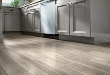 How we updated our planked wood look tile