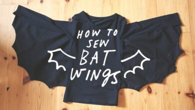 Make your own festive bat dress