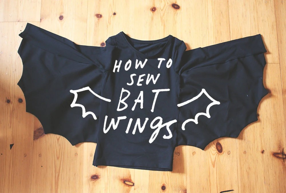 Make your own festive bat dress