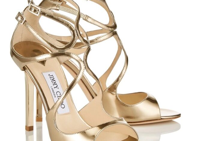 Reimagining the iconic jimmy choo strappy sandals