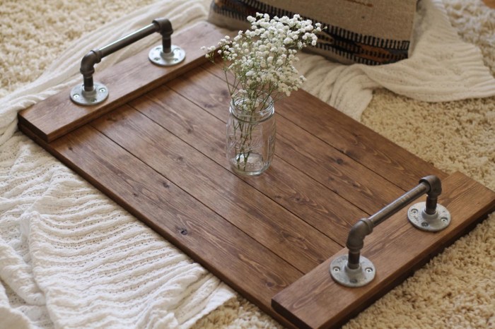 Try this easy diy serving tray