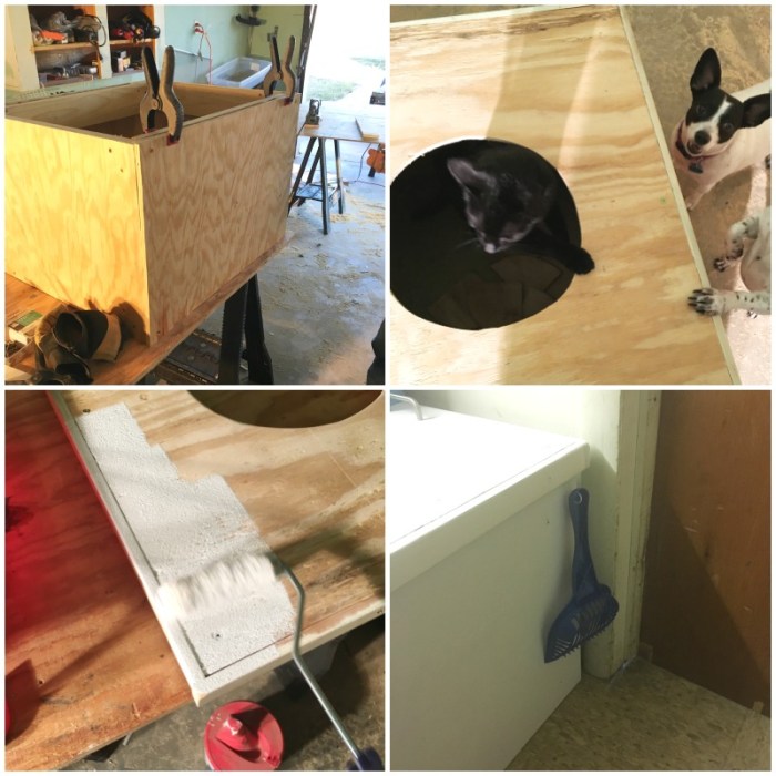 Litter box cover diy