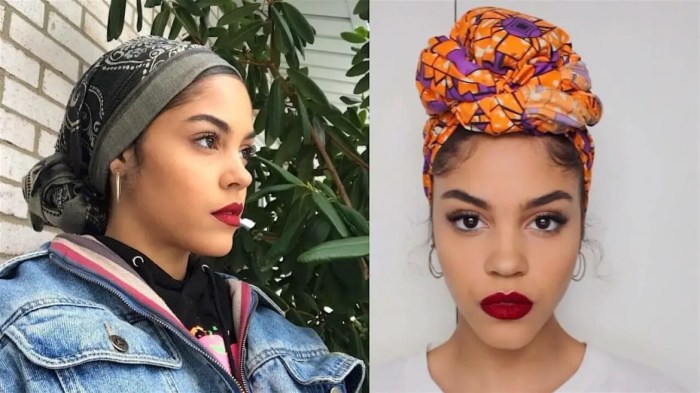 How to style a head wrap