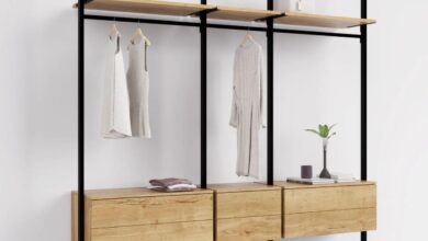 Creating an open closet system