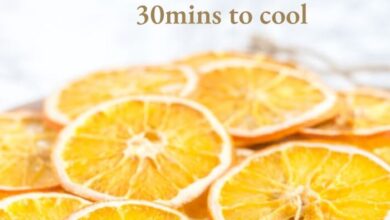 Try this dried citrus ornaments