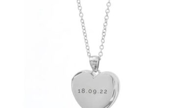 Swinging heart photo locket diy