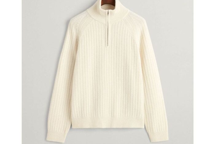 Gant dundrum classic half zip sweater essential autumn