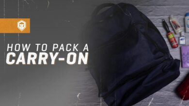 Tips for packing a carry on only