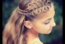 How to style a bow braid