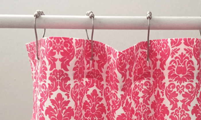 Shower curtain diy