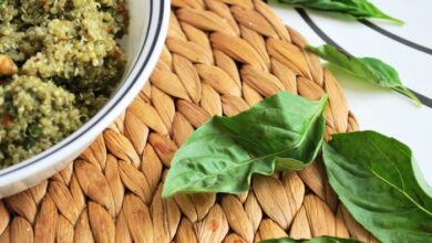 Peas pesto quinoa patties