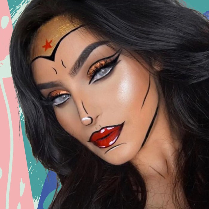 5 easy clean beauty halloween looks