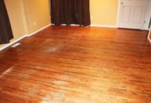 Refinishing old wood floors