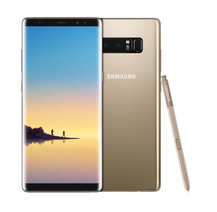 Samsung galaxy note8 final specs