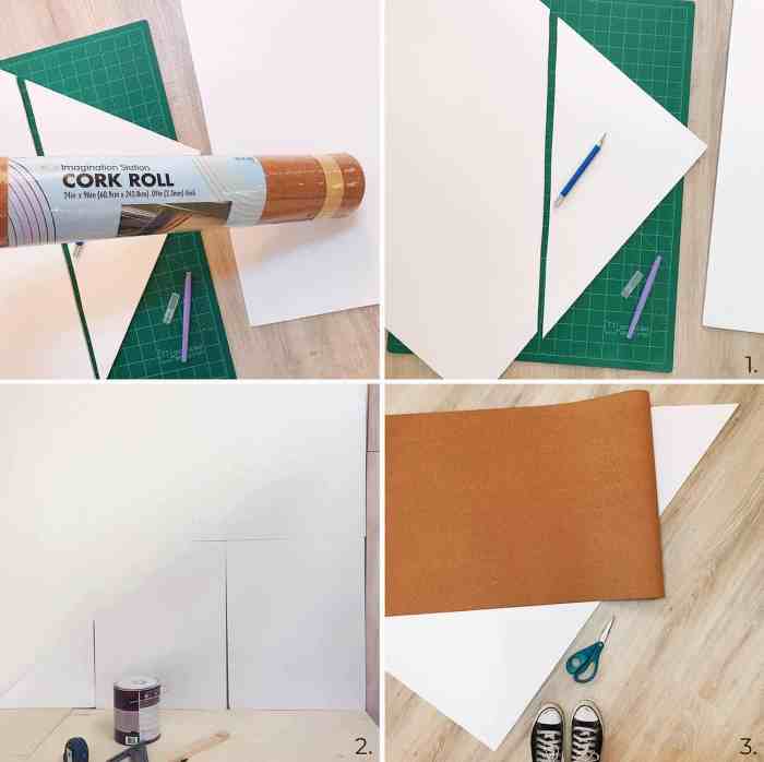 Easy diy bulletin board any shape or size