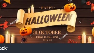 Halloween decor boo banner