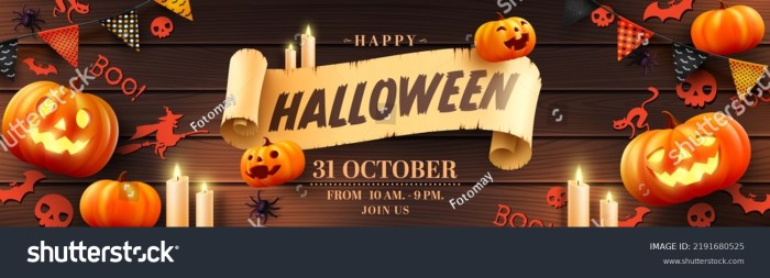 Halloween decor boo banner