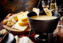Spicy stout cheese fondue