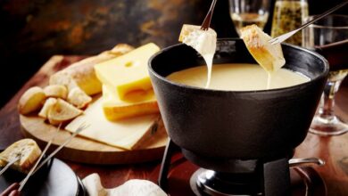 Spicy stout cheese fondue
