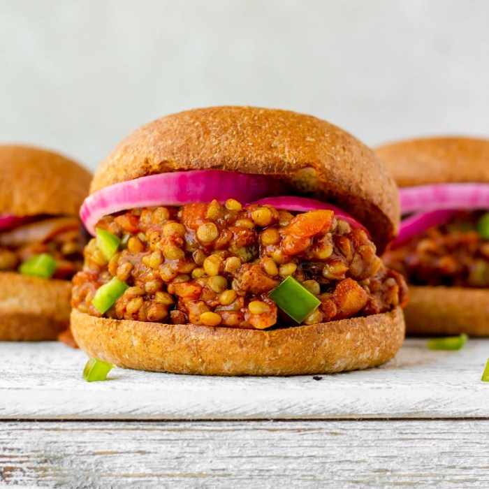 Vegetarian joes sloppy baked serves side abeautifulmess