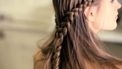 The easy double braid
