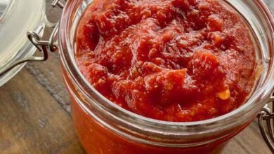 Zesty tomato and orange sauce