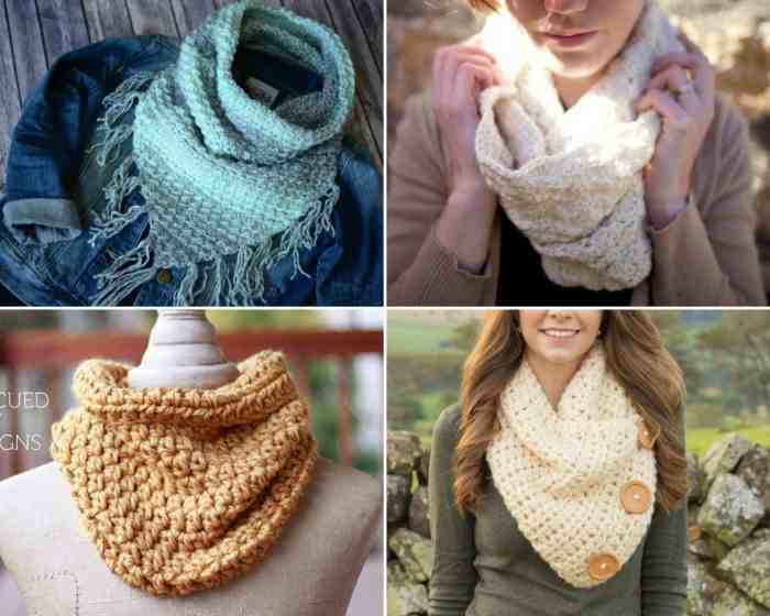 Make your own crochet cowl