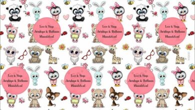 Cute animal wrapping paper ideas