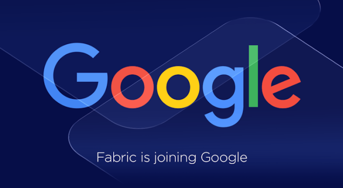 Google acquires fabric from twitter