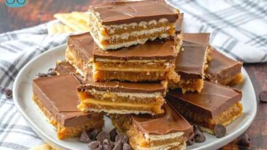 Homemade kit kat bars