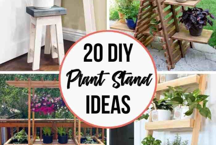 Diy lucite plant stand