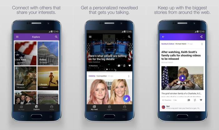 Yahoo newsroom gets social