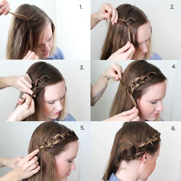 How to style a chain braid