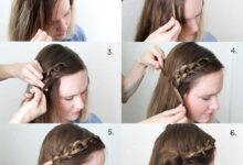 How to style a chain braid