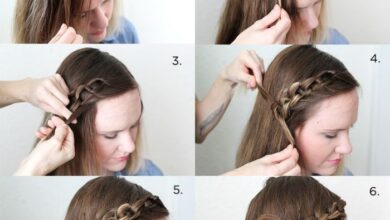 How to style a chain braid