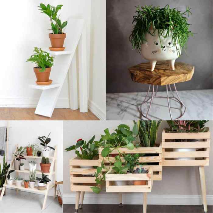 Diy lucite plant stand