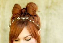 How to style a hair bow