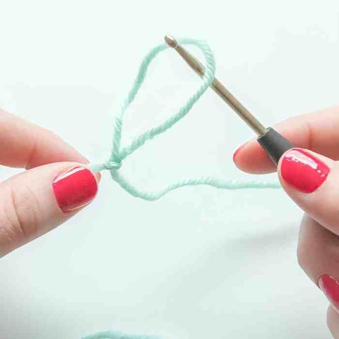 Crochet basics slip knots foundation chains