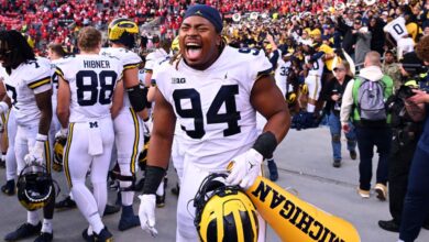 Michigan Wolverines victory over Ohio State Buckeyes