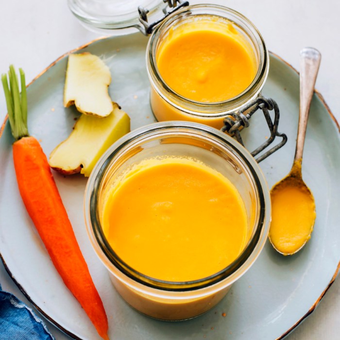 Carrot and ginger salad dressing