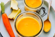 Carrot and ginger salad dressing