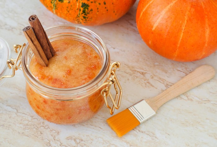 Pumpkin spice sugar scrub diy