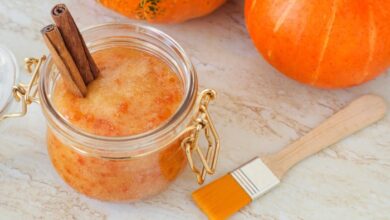 Pumpkin spice sugar scrub diy