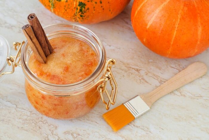 Pumpkin spice sugar scrub diy
