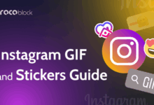 Make gift tags from instagram photos