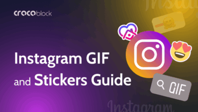 Make gift tags from instagram photos