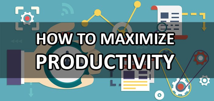How to be your most productive self