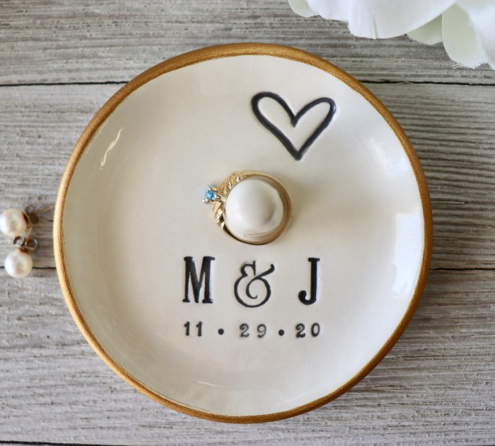Make your own personalized photo ring dish